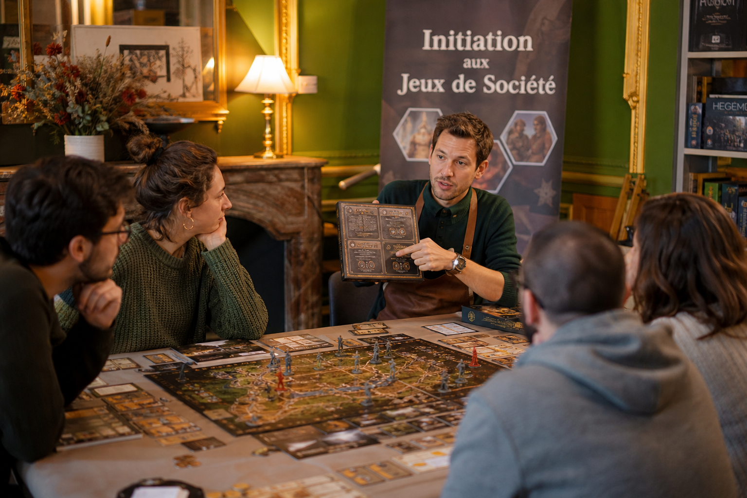 Atelier d'initiation aux jeux de société