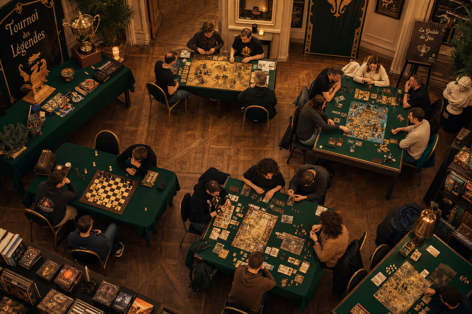 Tournoi et événement thématique de jeux de société